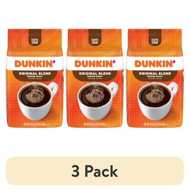 Dunkin' Donuts Original Blend Medium Roast Ground Coffee (Pack of 2 ...
