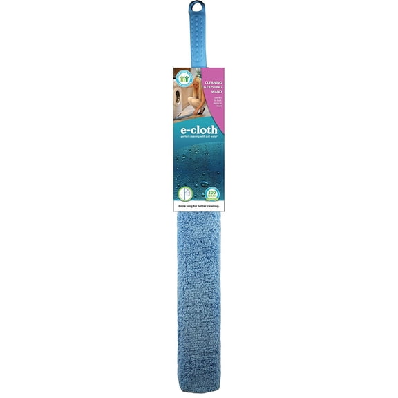 (3 pack) E-Cloth Cleaning & Dusting Wand, Perfect Chemical Free Cleaning With Just Water, 99% Antibacterial