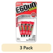 (3 pack) E6000 Premium Adhesive, Clear Mini Packs