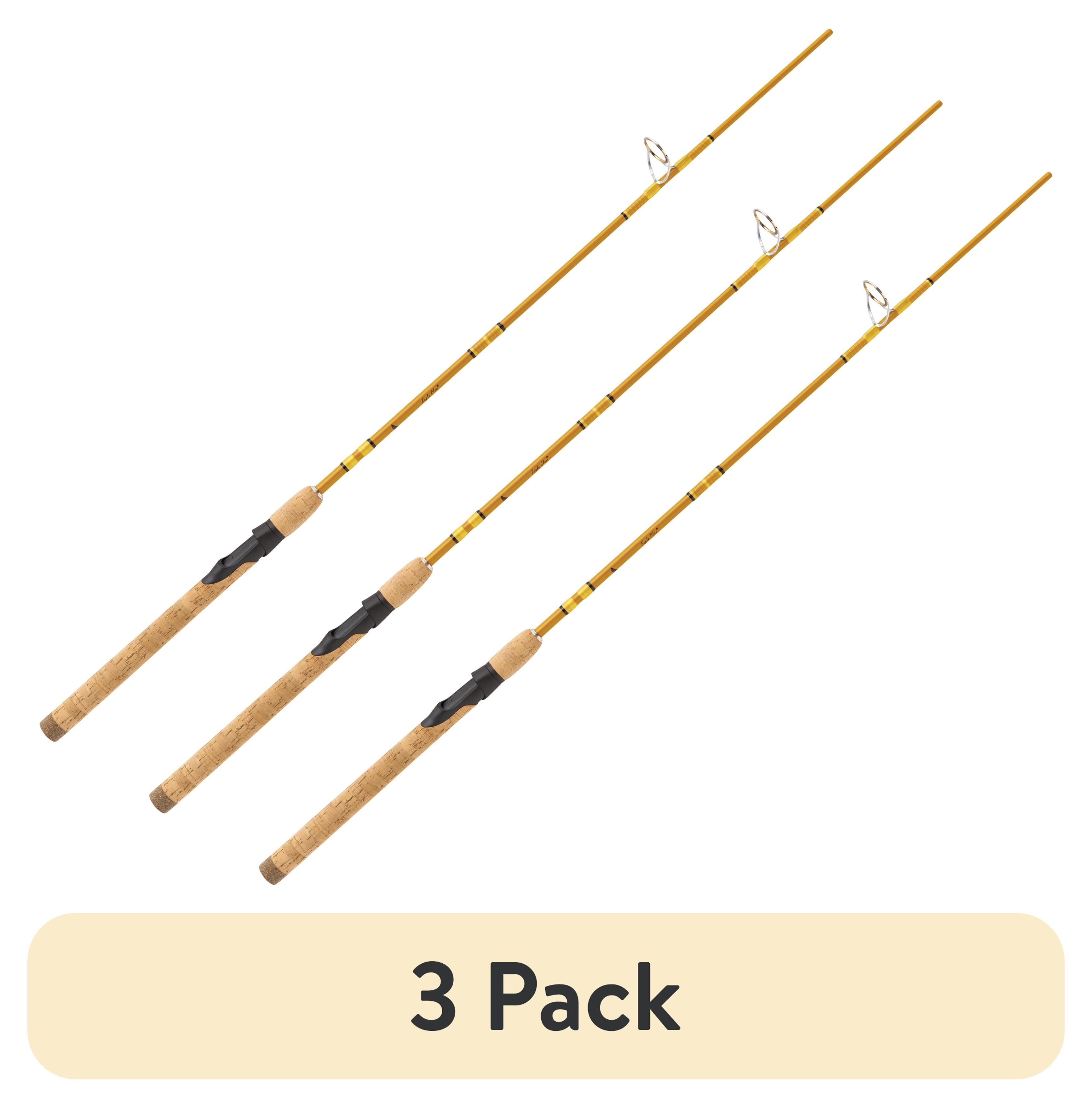 Eagle Claw Crafted Glass 6ft6in Medium Power 2pc Spinning Rod with