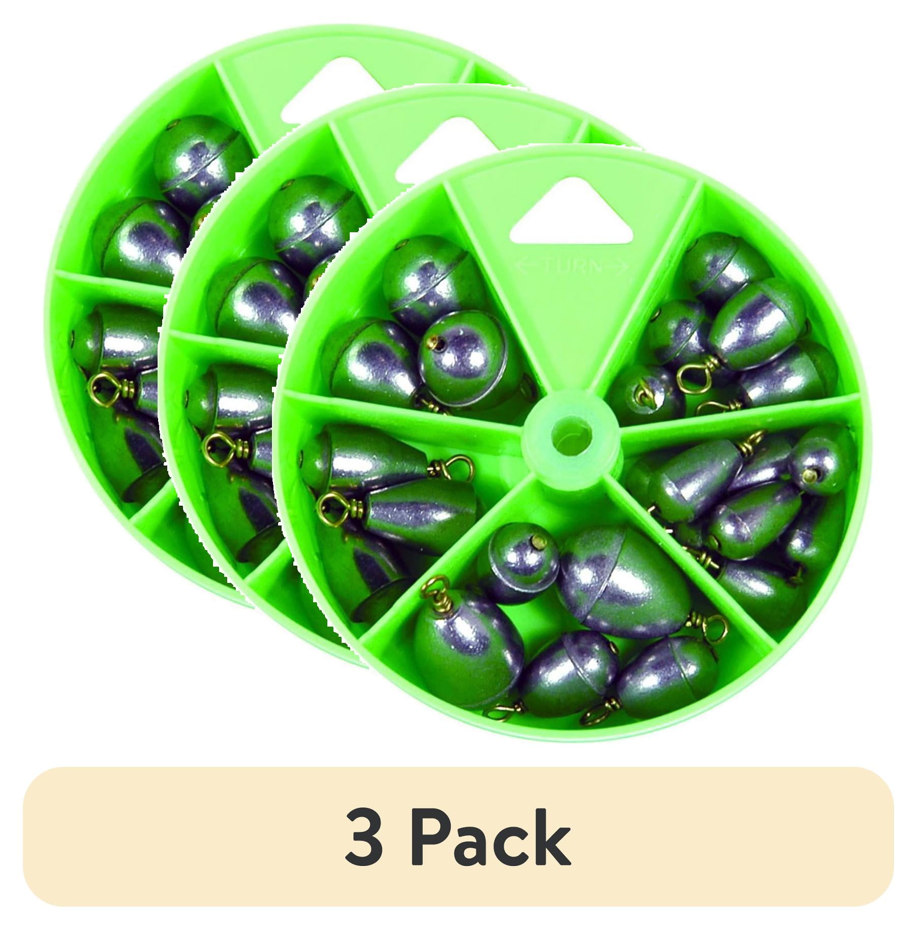 pack) Eagle Claw Fishing, Nldpbc Steel Bass Casting Weight