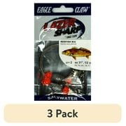 (3 pack) Eagle Claw Lazer Sharp 31" Redfish Rig with 1/2 oz. Egg Sinker, 2 Pack