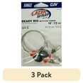 thumbnail image 1 of (3 pack) Eagle Claw Lazer Sharp L832-12 Ready Rig Saltwater., 1 of 5
