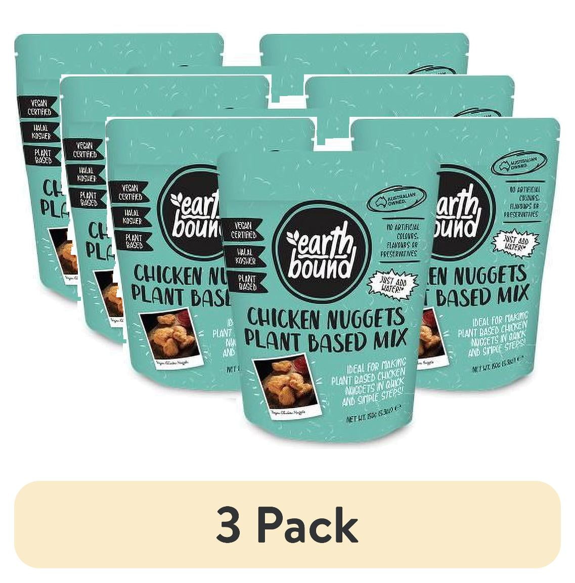 (3 pack) Earth Bound Chicken Nugget Plant Based Mix, 5.3 oz