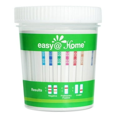 (3 pack) Easy@Home 12 Panel Drug Test Cup Including BUP, Sensitive OPI 300,Temp Strip –Instant Urine Testing BUP, MOP (OPI 300),THC,COC,MET,OXY,AMP,BAR,BZO,MTD,MDMA,PCP ECDOA-6125B - 1 Pack