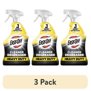 3 pack Easy-Off Heavy Duty Degreaser, Removes Grease & Grime, For Kitchen, Garage, Outdoor & More 32oz