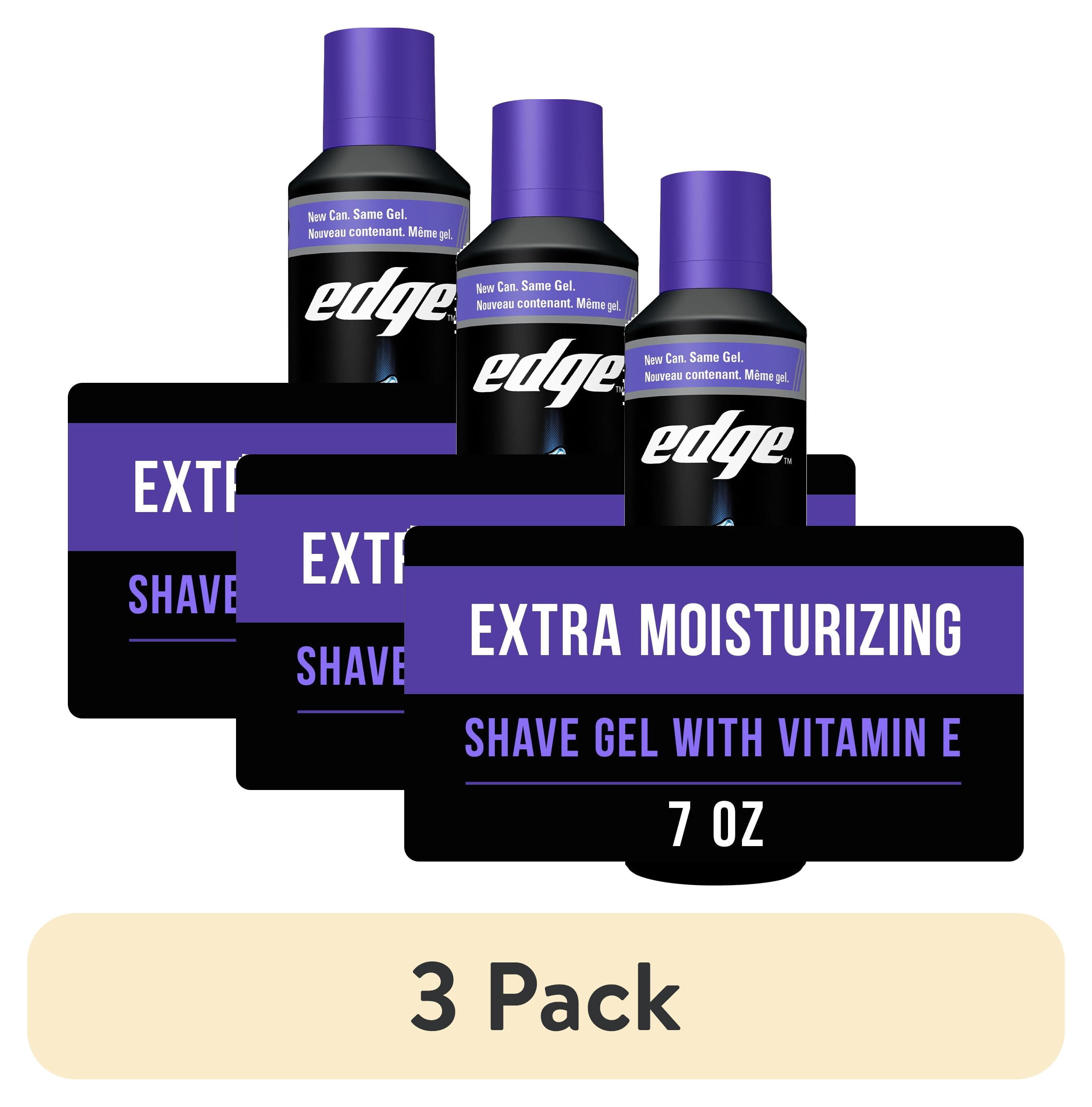 Edge Ultra Sensitive Shave Gel for Men, Skin Foam, 7oz (Pack of 6