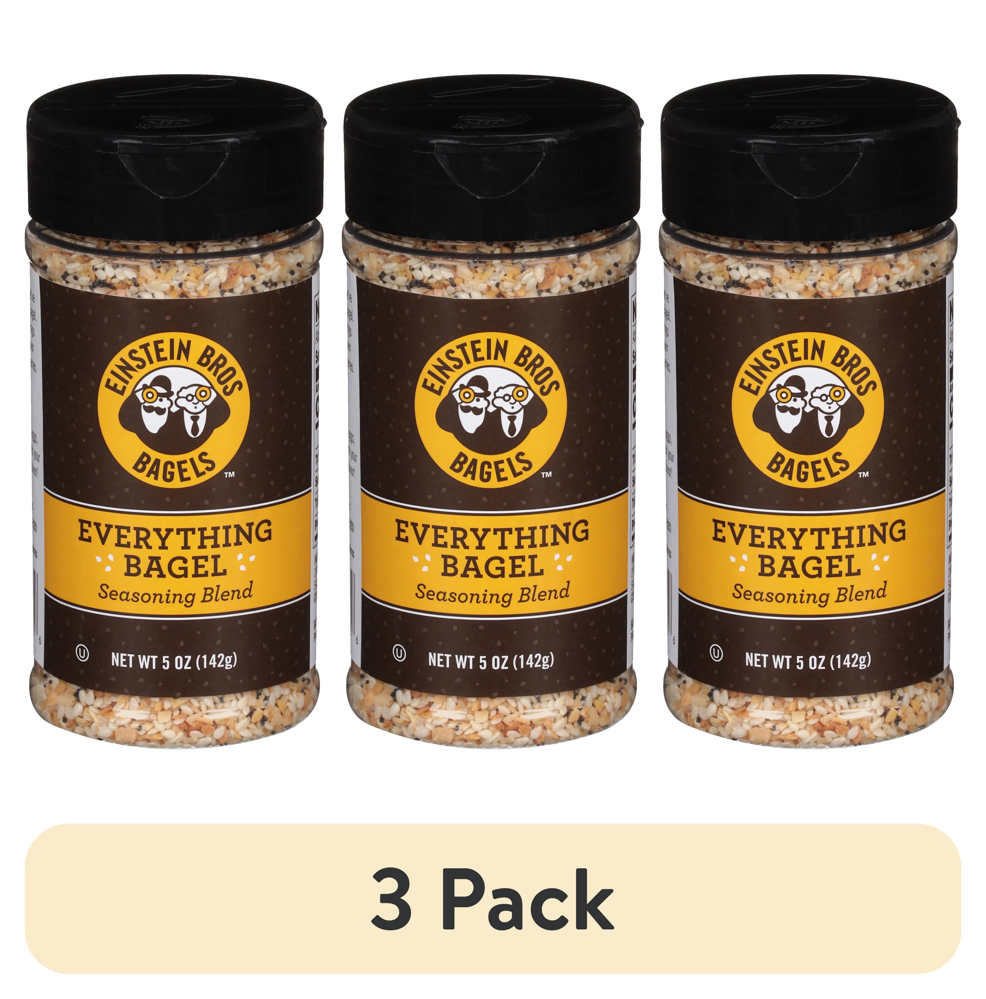 (3 pack) Einstein Bros Everything Bagel Seasoning Blend, 5 oz