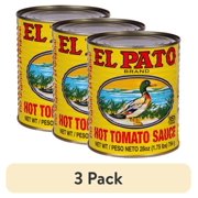 (3 pack) El Pato Mexican Hot Style Tomato Sauce, 28 oz