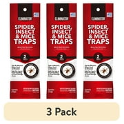 (3 pack) Eliminator Single Use Spider & Insect Traps, 2 Count