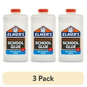 Elmer's Liquid School Glue, White, Washable, Great for Making Slime, 1-Quart (32 oz.), Dry time 5 min.
