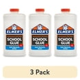 thumbnail image 1 of (3 pack) Elmer's Liquid School Glue, White, Washable, Great for Making Slime, 1-Quart (32 oz.), Dry time 5 min., 1 of 10