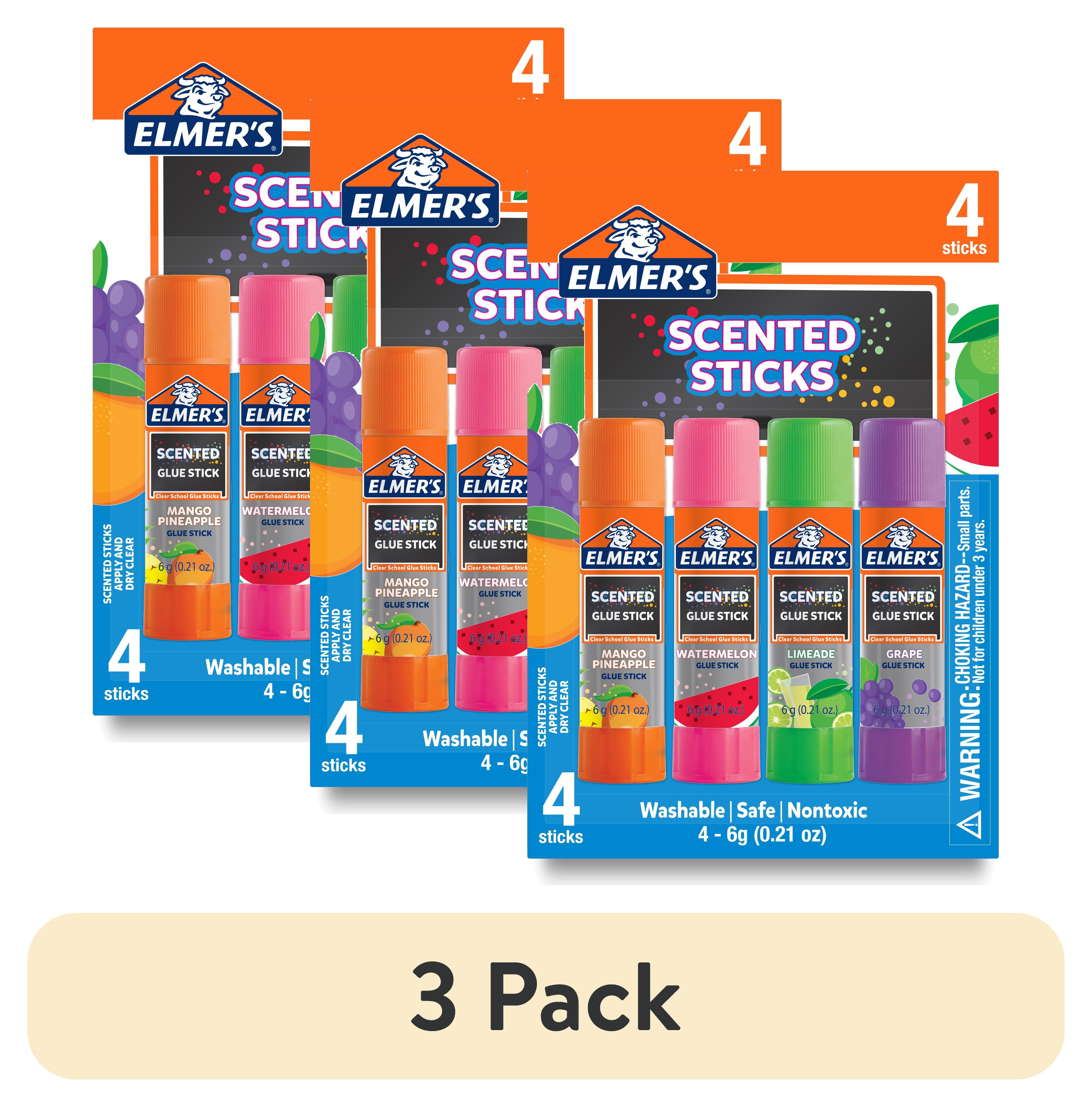 Elmer's Kid-Friendly Washable School Glue Sticks, .24 oz