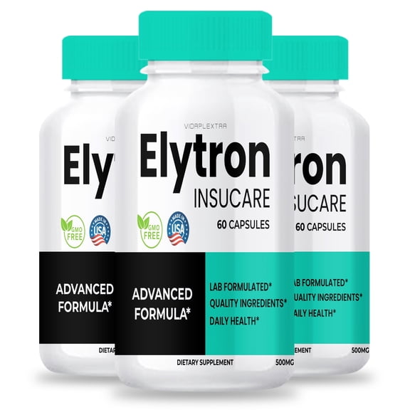 (3 pack ) Elytron Capsules - Elytron Insucare Capsules