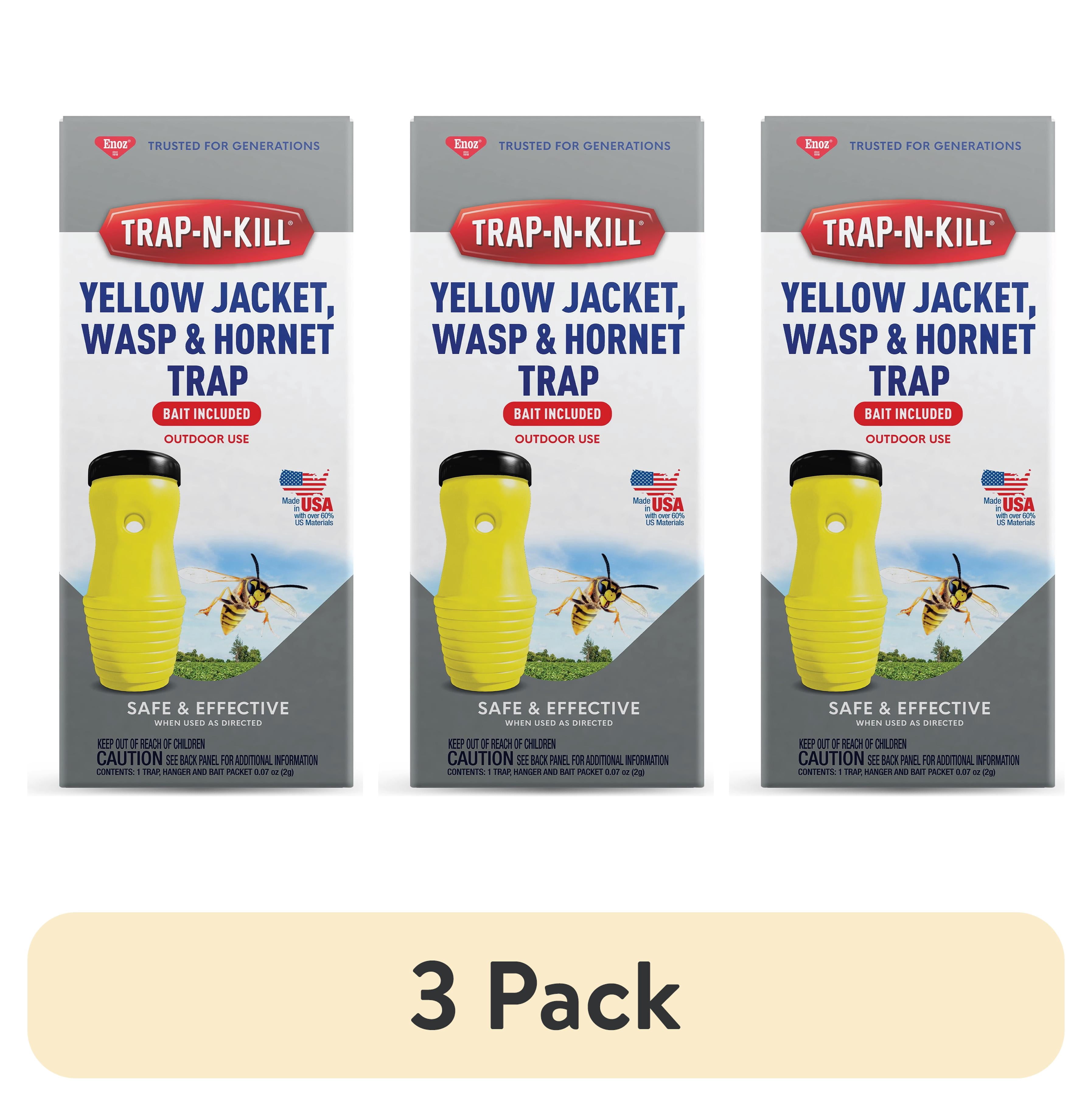 帯付 W.A.S.P. Accept BlackSabbath EZO 9枚 3 pack) Enoz Trap-N-Kill Outdoor Yellow Jacket, Hornet, and Wasp
