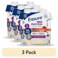 thumbnail image 1 of (3 pack) Ensure Max Protein Shake, 30g Protein, Cherry Cheesecake, 11 fl oz, 4 Pack, 1 of 17