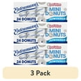 thumbnail image 1 of (3 pack) Entenmann's Pop'ettes Powdered Donuts, 6 packs, Sugar Mini Donuts, 12 oz Multipack, 1 of 9