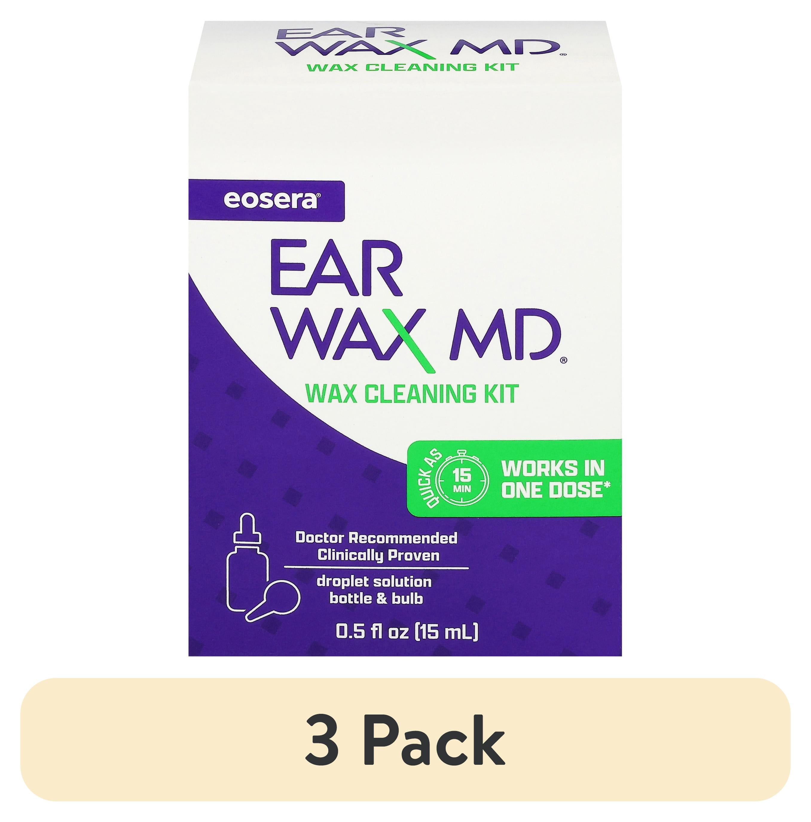 (3 pack) Eosera Ear Wax MD Kit (15mL)
