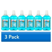 Equate Blue Mint Antiseptic Mouthwash for Bad Breath & Plaque Oral Care, 1.5 L (2 Count), Compare to Listerine® Cool Mint® Active Ingredients
