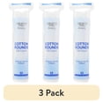 thumbnail image 1 of (3 pack) Equate Beauty Cotton Rounds, 100 Count, 1 of 10