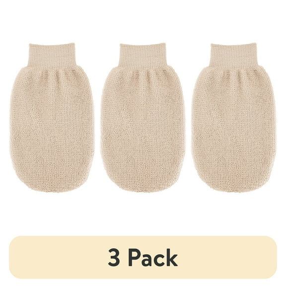 (3 pack) Exfoliating Bath Mitt