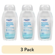 (3 pack) Equate Dye- and Scent-Free Feminine Cleansing Wash For all Skin Types, 13 fl oz