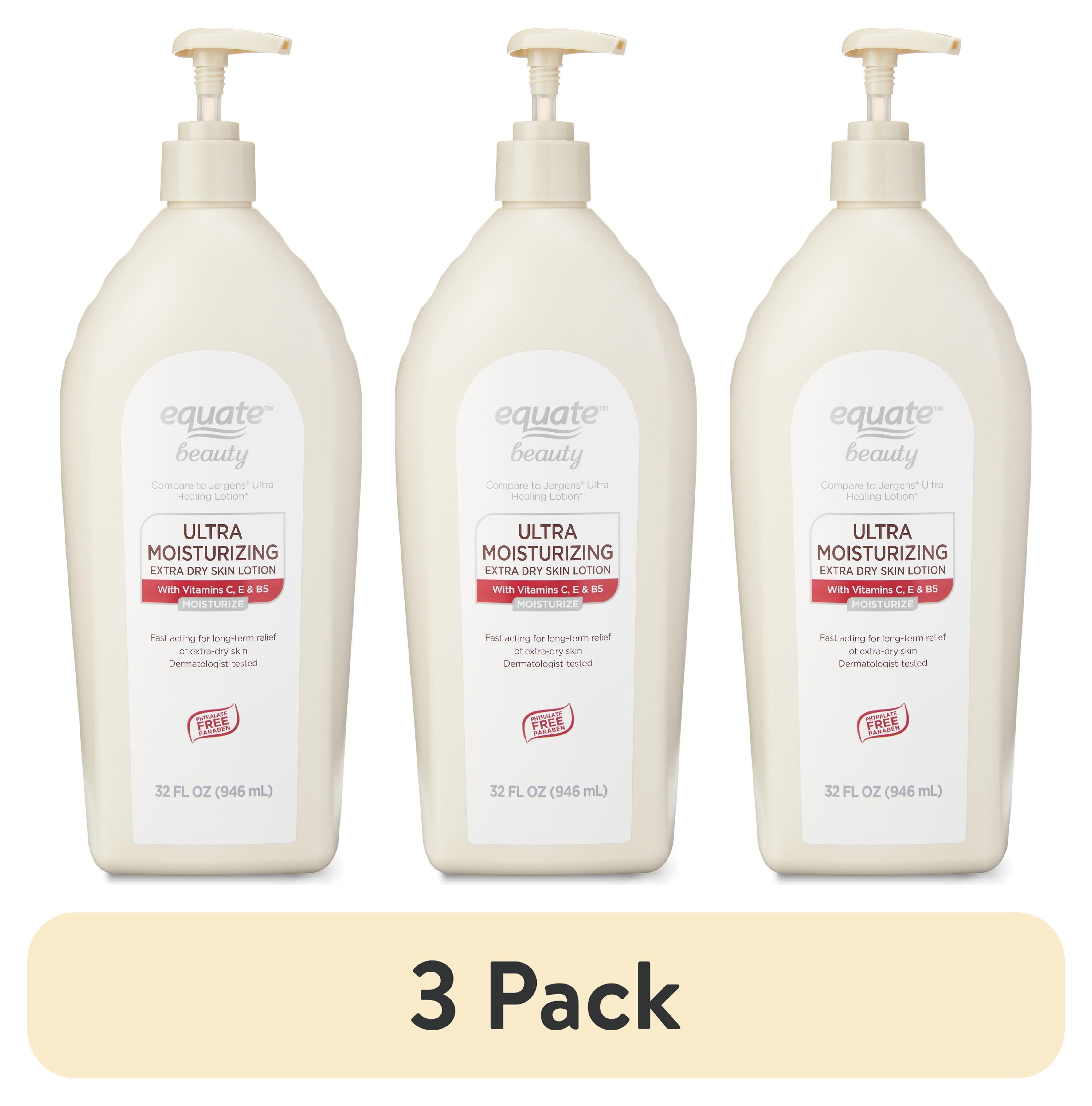 (3 pack) Equate Ultra Moisturizing Extra Dry Skin Lotion, 32 fl oz