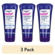 (3 pack) Equate Blackhead Clearing Scrub Salicylic Acid Acne Medication, 5 oz