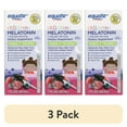 thumbnail image 1 of (3 pack) Equate Children’s Sleep Aid Melatonin Liquid Supplement, 1 mg, Mixed Berry Flavor, Ages 3 Years +, 1 fl oz, Compare to Zarbee's® Sleep Liquid with Melatonin Ingredients, 1 of 14
