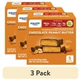 thumbnail image 1 of (3 pack) Equate Chocolate Peanut Butter Meal Bar, 5 Ct, 1 of 9