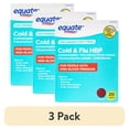 thumbnail interactive-video image 1 of (3 pack) Equate Decongestant-Free Cold and Flu HBP Tablets for People with High Blood Pressure, 20 Count, Compare to Coricidin® HBP Cold & Flu Active Ingredients, 1 of 10