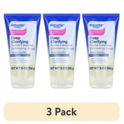 (3 pack) Equate Facial Cleanser Exfoliating Scrub with Deep Clarifying Ingredients, 5 oz