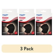 (3 pack) Equate Knee Compression Support Brace, Unisex, Large / Extra Large