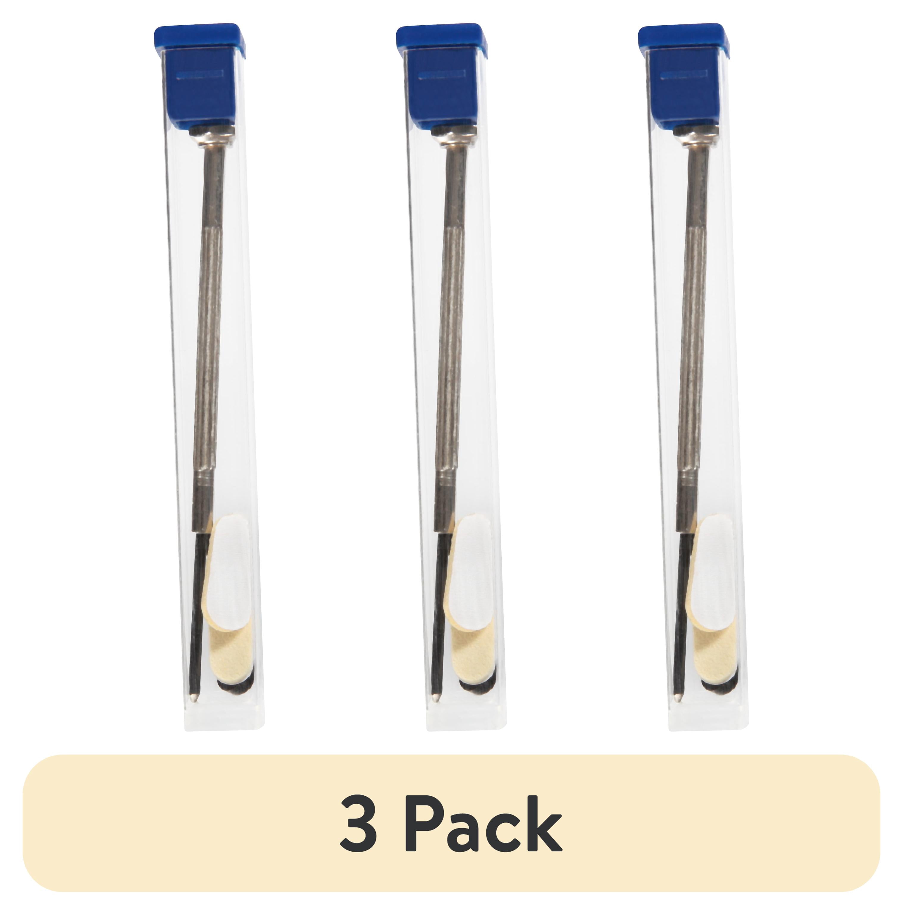 (3 pack) Equate Deluxe Eyeglass Repair Kit with Screwdriver, Nose Pads, Hinge Rings, and Screws, 2 Pack