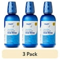 thumbnail interactive-video image 1 of (3 pack) Equate Glacial Mint Fresh Alcohol-Free Oral Rinse, 16 fl oz, Compare to TheraBreath® Fresh Breath Oral Rinse - Icy Mint, 1 of 15