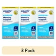 thumbnail image 1 of (3 pack) Equate Memory Support Dietary Supplement Capsules, 30 Count, Compare vs Prevagen® Regular Strength, 1 of 11