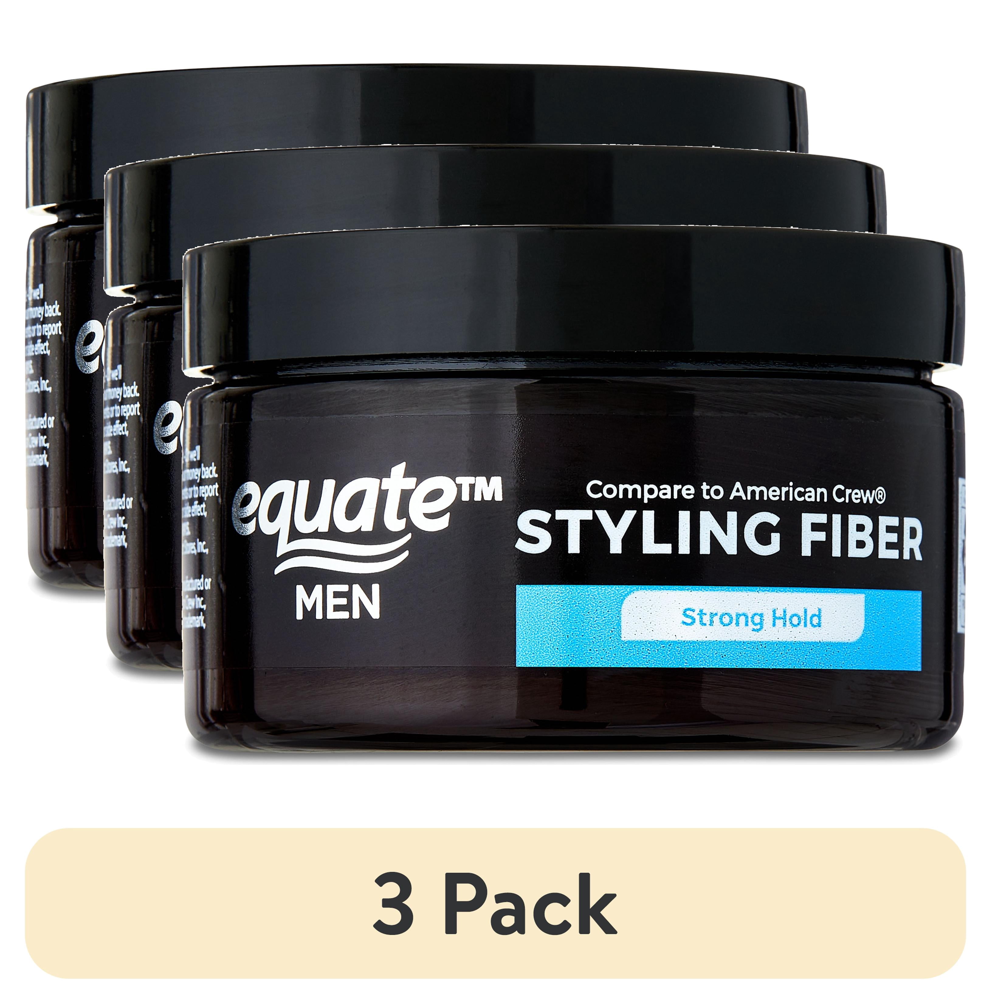 (3 pack) Equate Men Styling Fiber, Strong Hold, Matte Finish, 3.0 oz ...
