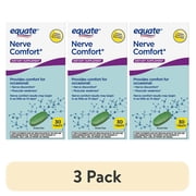 (3 pack) Equate Nerve Comfort Dietary Supplement Tablets, 30 Count, Compare to Nervive® Nerve Relief