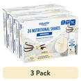 thumbnail image 1 of (3 pack) Equate Original Meal Replacement Nutritional Shakes, Vanilla, 8 fl oz, 24 Count, 1 of 11