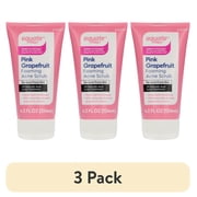 3 pack Equate Pink Grapefruit Foaming Acne Scrub, 4.2 fl oz