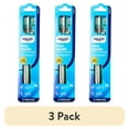 thumbnail image 1 of (3 pack) Equate Pure Health Toothbrush with Tongue & Cheek Cleaner, Medium Bristles (2 Count), Compare to Oral-B® Crossaction™ All In One™, 1 of 9