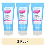 (3 pack) Equate Quick Action Daily Face Wash 2% Salicylic Acid Acne Treatment, 6.78 fl oz