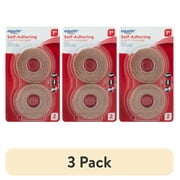 (3 pack) Equate Self-Adhering 1" Elastic Bandages, 2 Count