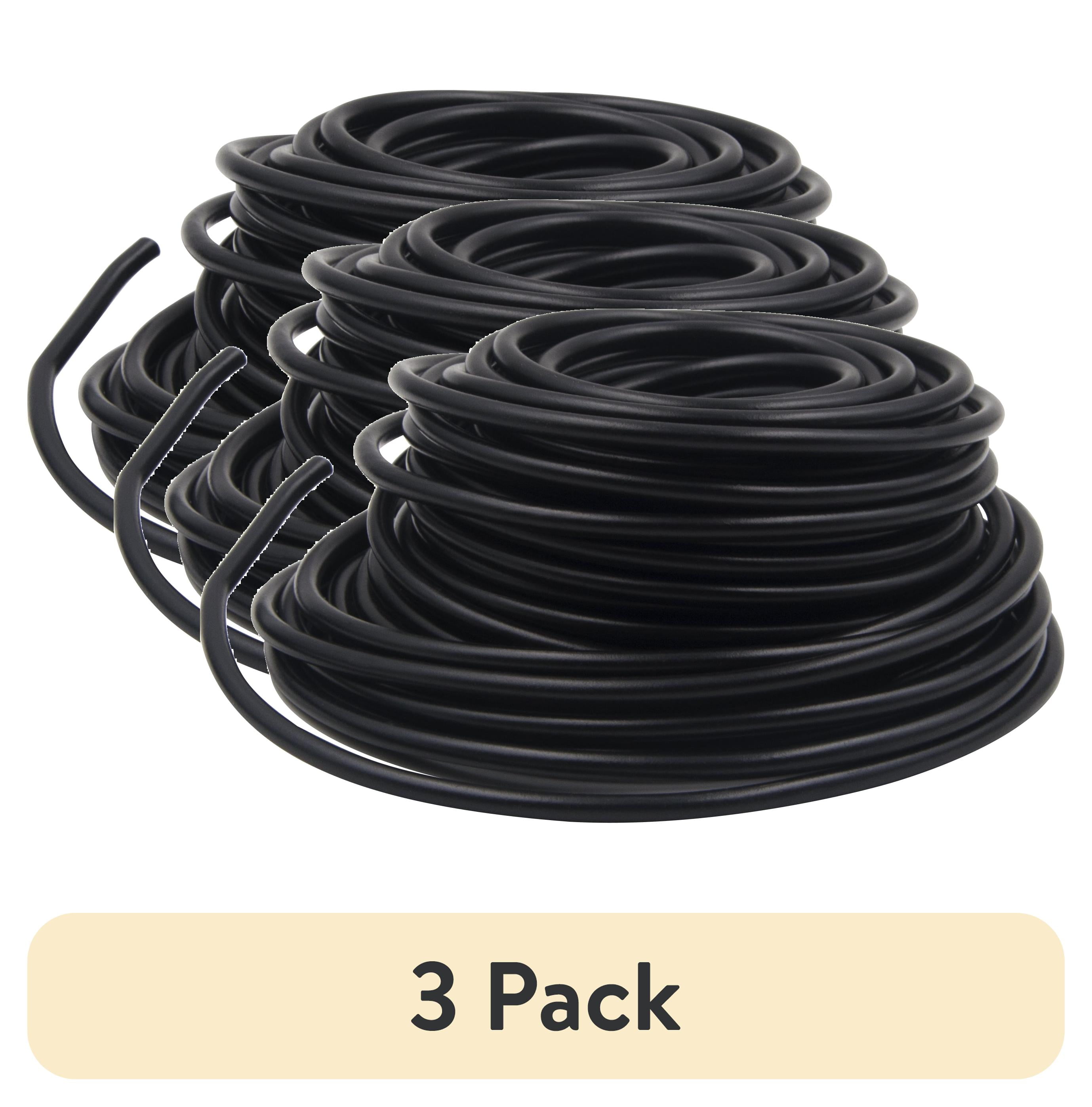 (3 pack) (3 pack) EverStart 12-Gauge Auto Wire, Black Wire, 12 feet, Light Swith to Fuse Block or Relay for Car.