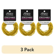 (3 pack) Evolve Braid String, Gold