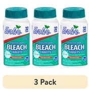 (3 pack) Evolve Concentrated Bleach Tablets, Linen Breeze, 32 Count