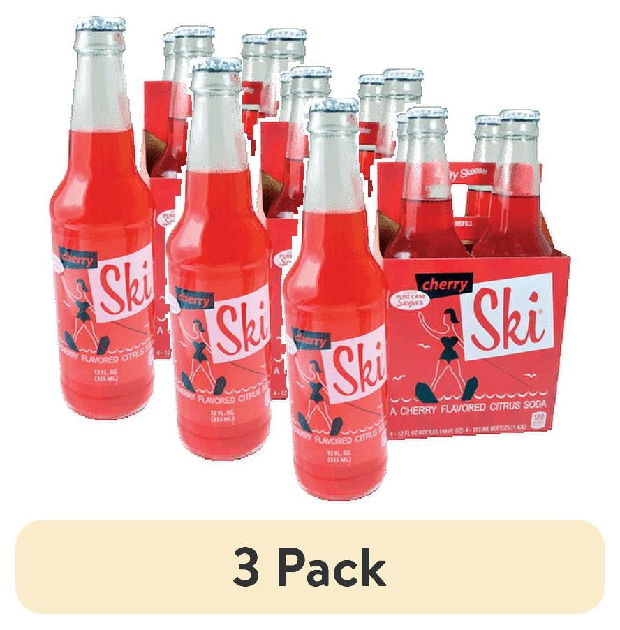 (3 pack) Excel Soda Cherry Ski Citrus Soda 4-pk