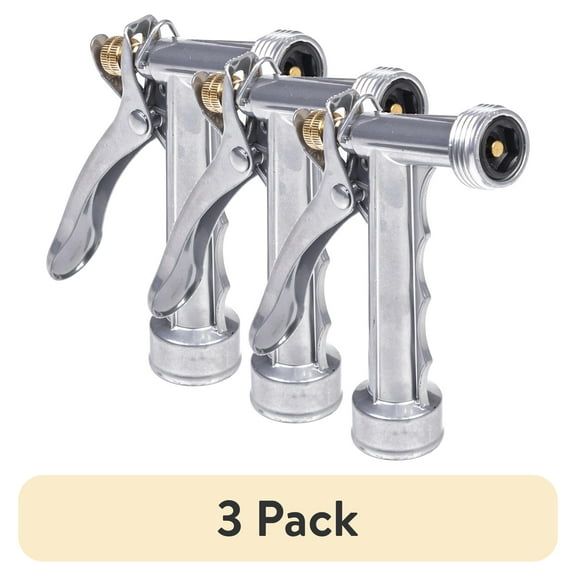 (3 pack) Expert Gardener Rear-Trigger Watering Nozzle