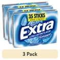 thumbnail image 1 of (3 pack) EXTRA Peppermint Sugar Free Chewing Gum, Long Lasting Mint Flavor, 35 Stick Bulk Pack, 1 of 11