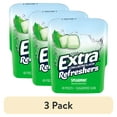 thumbnail image 1 of (3 pack) Extra Refreshers Spearmint Sugar Free Chewing Gum - 40 Pieces Bottle, 1 of 14